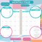 Teacher Planner 2025-2026, Lesson Plan Book for Teachers - Blue-purple